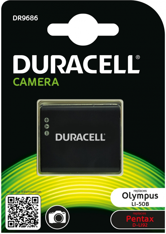 Akumulator Duracell odpowiednik Olympus LI-50B, Pentax D-LI92 OUTLET