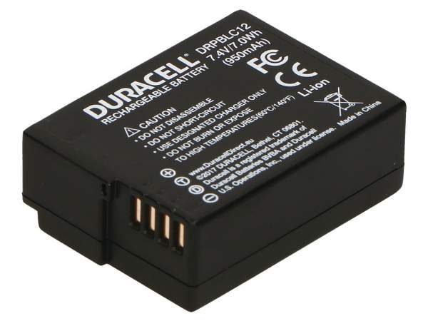 Akumulator Duracell odpowiednik Panasonic DMW-BLC12