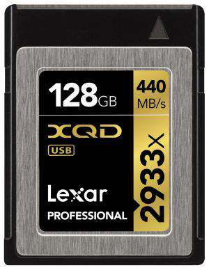 Karta pamięci Lexar 128GB x2933 Pro XQD + Czytnik Pro XQD 2.0 USB 3.0 