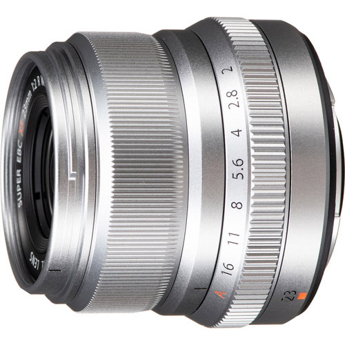 Obiektyw FujiFilm Fujinon XF 23 mm f/2 R WR srebrny 