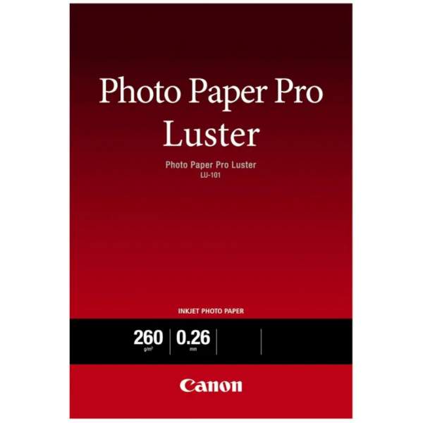 Papier Canon LU-101 Photo Pro Luster A2 25 ark.