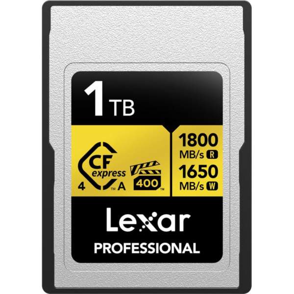 Karta pamięci Lexar CFexpress 1TB Type A Gold Pro