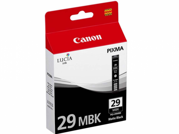 Tusz Canon PGI-29MBK Matt black