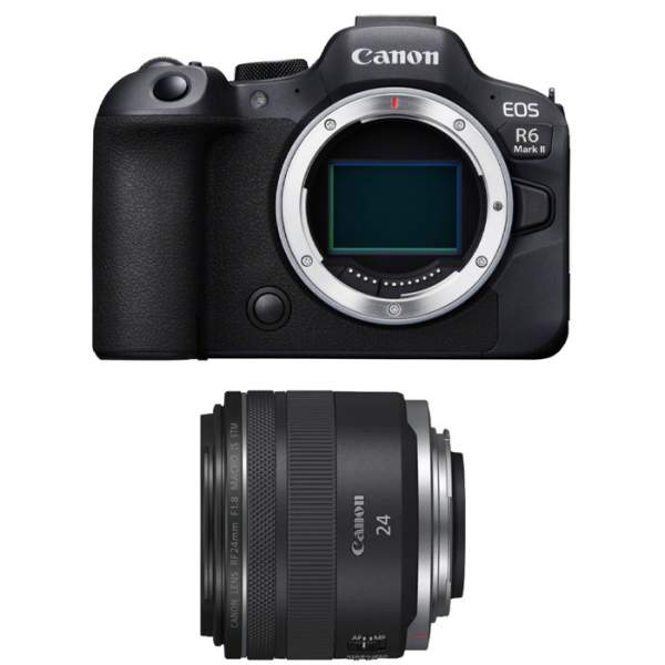 Aparat cyfrowy Canon EOS R6 Mark II + RF 24 mm f/1.8 Macro IS STM