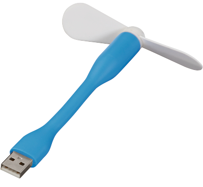 Hama Wentylator USB niebieski