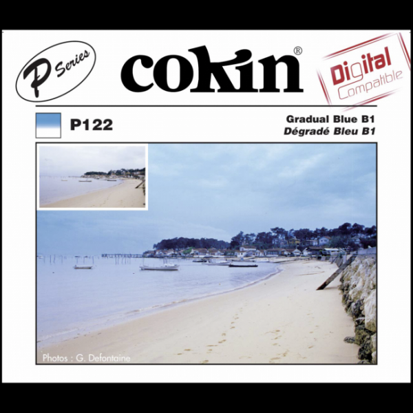 Filtr Cokin P122 połówkowy niebieski B1 systemu Cokin P