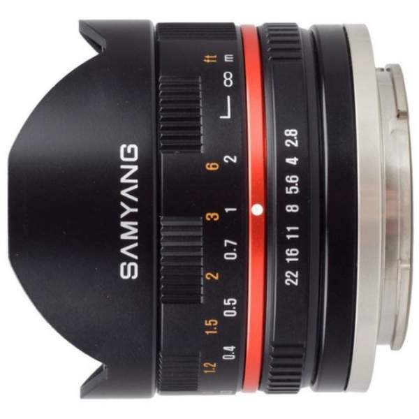 Obiektyw Samyang 8 mm f/2.8 UMC Fish-eye II / Sony E 