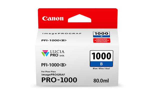 Tusz Canon PFI-1000B Blue