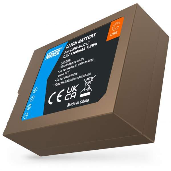 Akumulator Newell zamiennik DMW-BLC12 USB-C do Panasonic