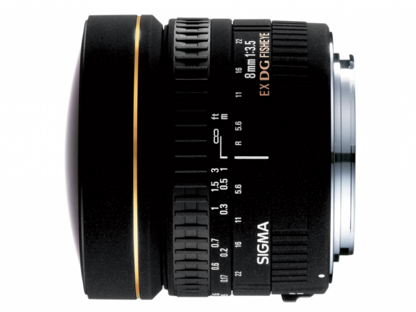 Obiektyw Sigma 8 mm f/3.5 DG EX rybie oko / Canon, 