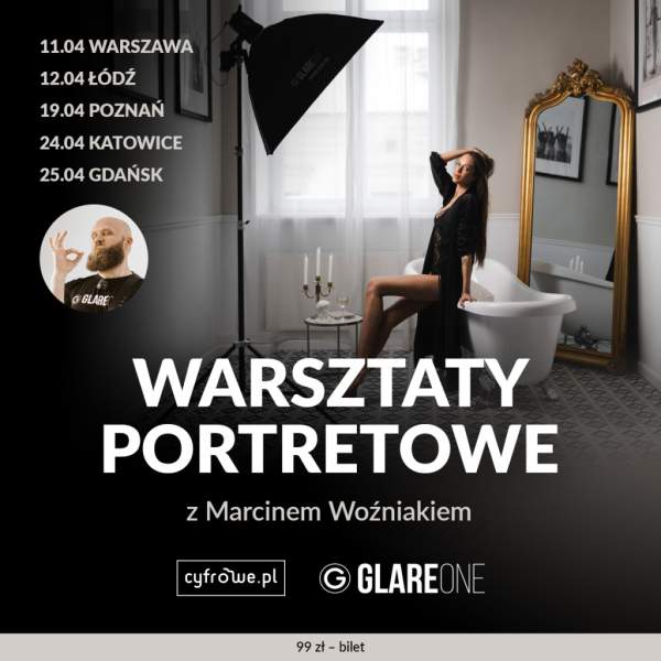 Cyfrowepl Warsztaty oświetleniowe - Objazdówka z GlareOne - Warszawa 11.04.2024