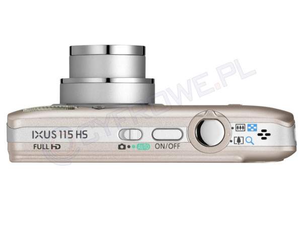 CANON DIGITAL IXUS 115 HS SREBRNY - Cyfrowe.pl