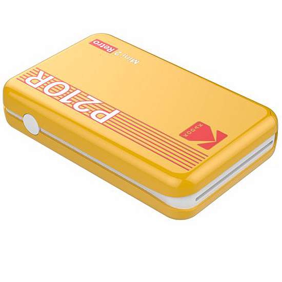 Drukarka Kodak Mini 2 PLUS 2X3 Retro żółta