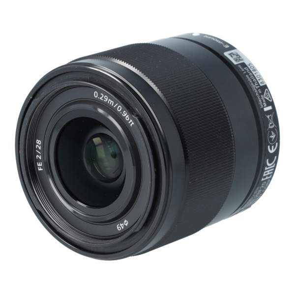Obiektyw UŻYWANY Sony FE 28 mm f/2.0 (SEL28F20.SYX) s.n. 8301805/2411191