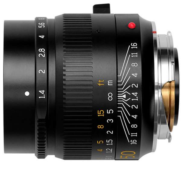 Obiektyw TTartisan 50 mm f/1.4 Leica M Mount czarny