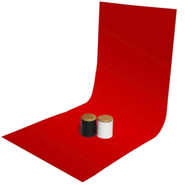 Tło plastikowe GlareOne PVC 60x130 cm czerwone