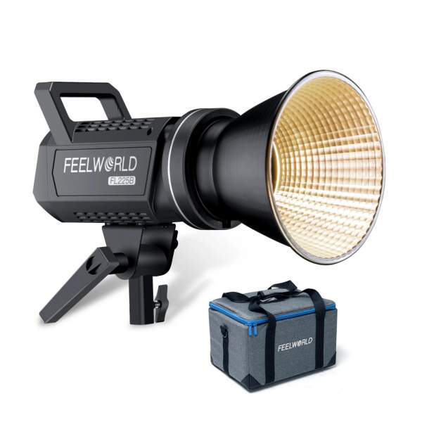 Lampa LED Feelworld FL225B Video Studio 2700K-6500K Bicolor