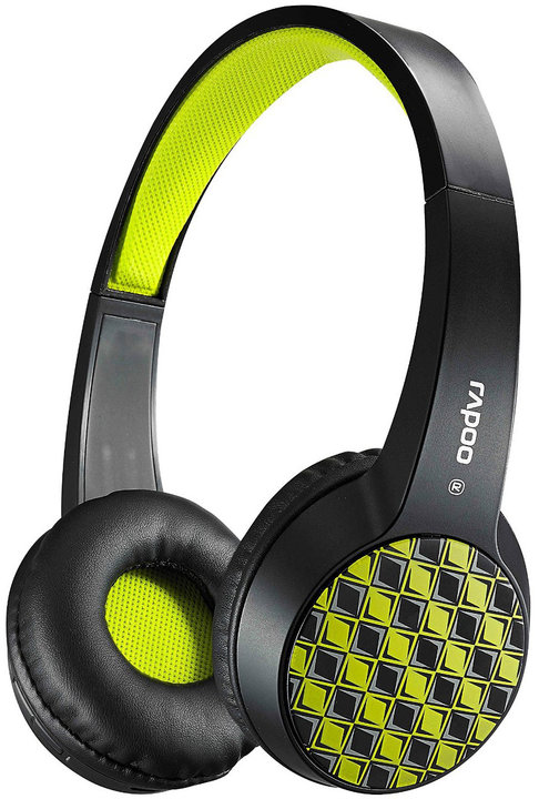 Rapoo MULTI-STYLE S100, bezprzewodowe, Bluetooth , czarne/zielone
