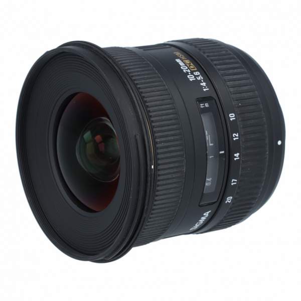 Obiektyw UŻYWANY Sigma Używany OB. SIGMA 10-20 mm f/4.0-f/5.6 DC EX HSM / Nikon s.n. 12603347