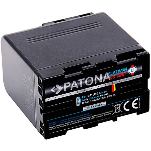Akumulator Patona Platinum do Sony BP-U50