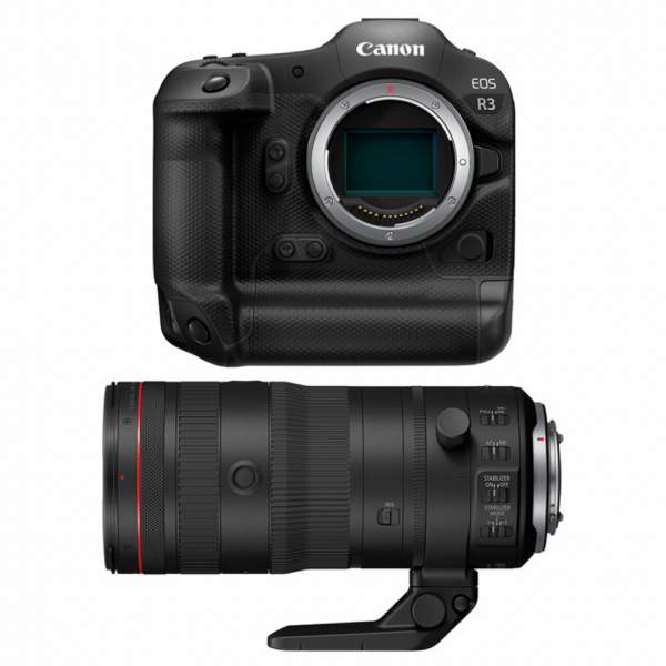 Aparat cyfrowy Canon EOS R3 + RF 24-105 mm f/2.8 L IS USM