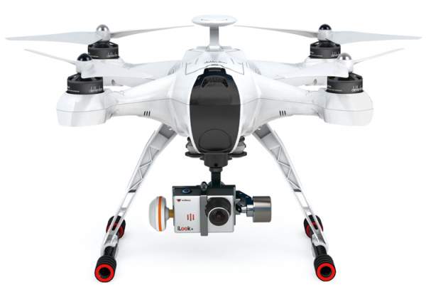 Dron Walkera QR X350 Premium, gimbal G-3D, Devo F12E