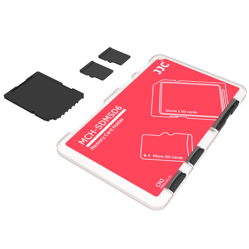 Etui JJC MCH-SDMSD6CN na karty 4x Micro SD, 2x SD