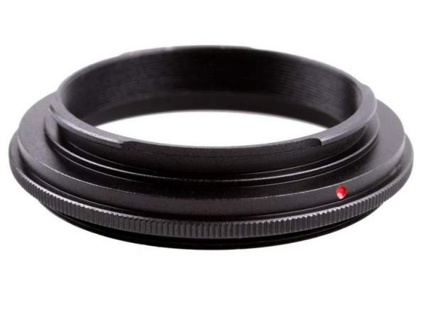 FoxFoto Pierścień odwrotnego mocowania - Nikon / 52 mm