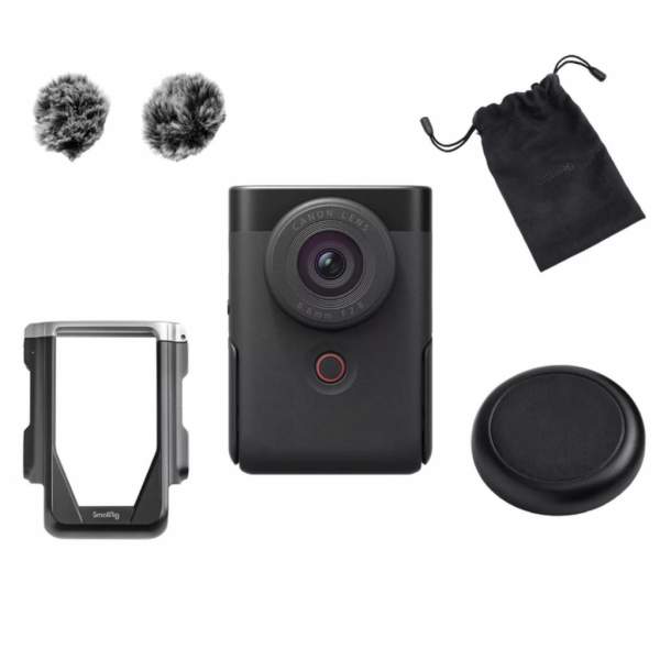 Aparat cyfrowy Canon PowerShot V10 Advanced Vlogging Kit czarny + Canon Cashback 200 zł