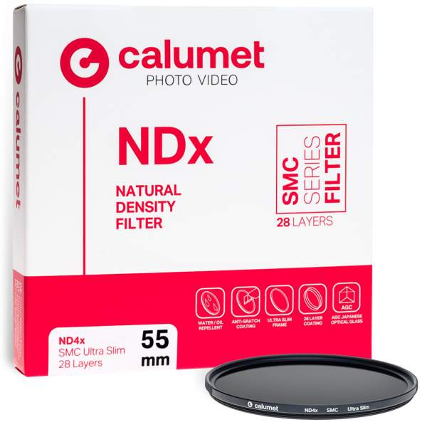 Calumet Filtr ND4x SMC 55 mm Ultra Slim 28 warstw