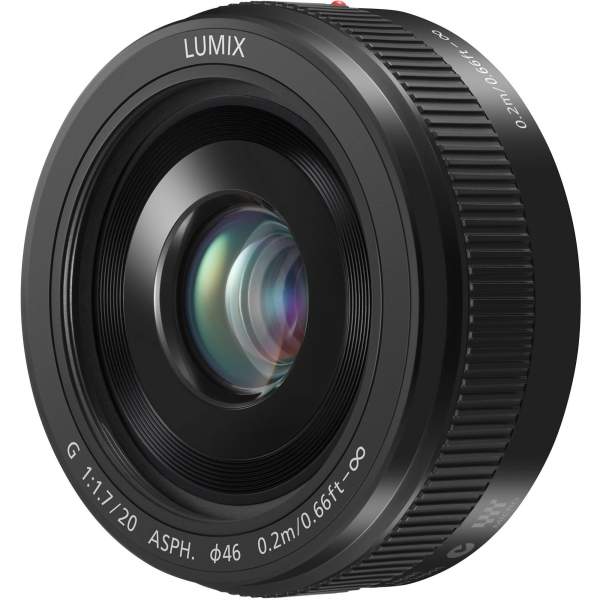 Obiektyw Panasonic LUMIX G 20 mm f/1.7 II ASPH czarny