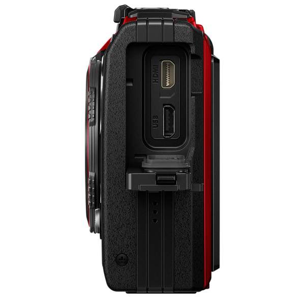 Olympus TOUGH TG-6 czerwony, wyjątkowo odporny - Aparaty