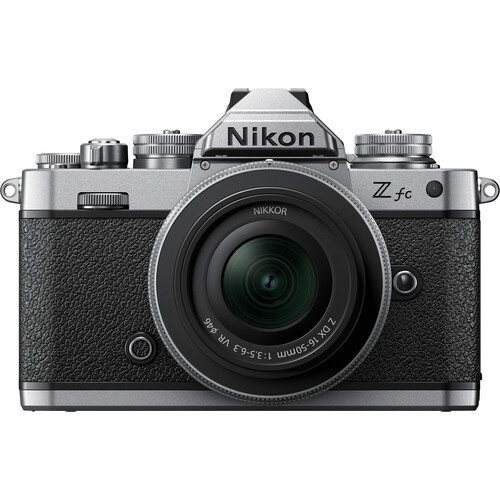 Aparat cyfrowy Nikon Z fc + ob. 16-50 mm srebrny