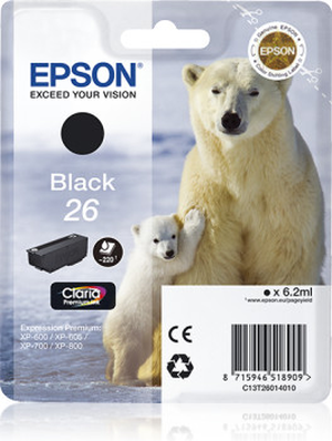 Tusz Epson T2601 Black