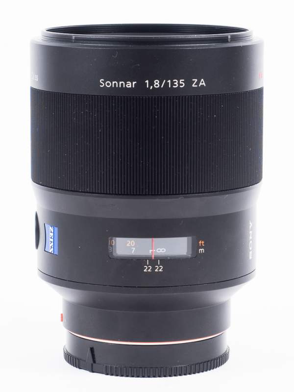 Obiektyw UŻYWANY Sony 135 mm f/1.8 ZA Carl Zeiss Sonnar T* (SAL135F18Z.AE) / Sony A s.n. 0182234