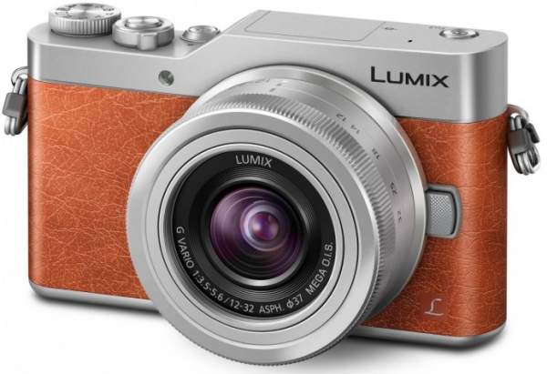 Aparat cyfrowy Panasonic Lumix DC-GX800 + ob. 12-32 mm f/3,5-5,6 pomarańczowy