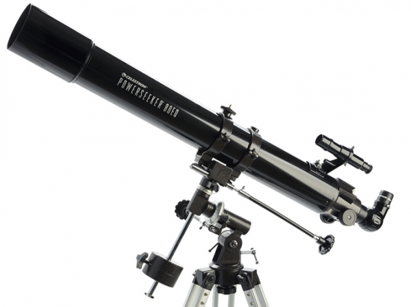 Teleskop Celestron PowerSeeker 80-EQ czarny