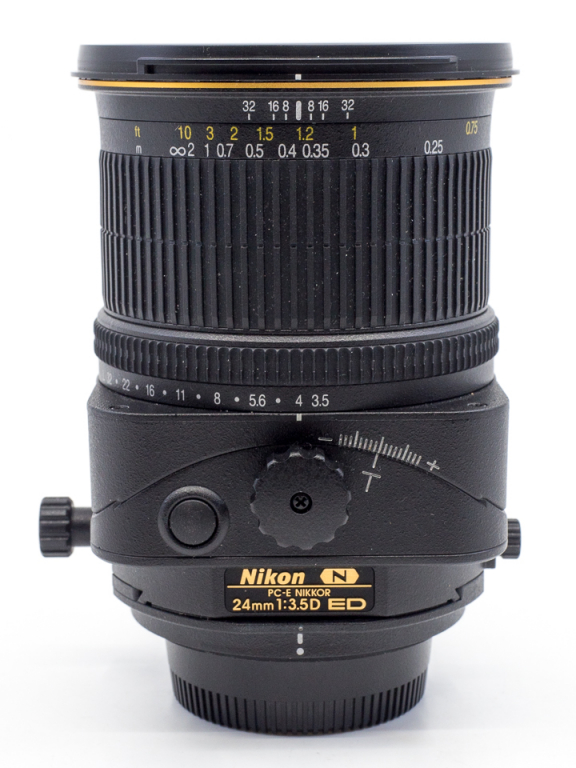 Obiektyw UŻYWANY Nikon Nikkor 24 mm f/3.5D PC-E Micro ED s.n. 216925