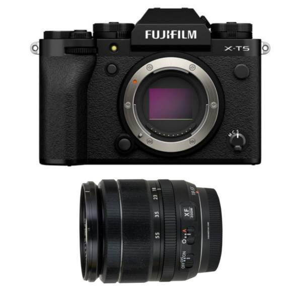 Aparat cyfrowy FujiFilm X-T5 + XF 18-55 mm f/2.8-4 OIS czarny - Zapytaj o ofertę