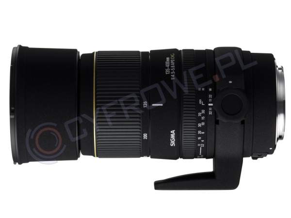 Obiektyw Sigma 135-400 mm f/4.5-f/5.6 DG APO ASP RF / Canon