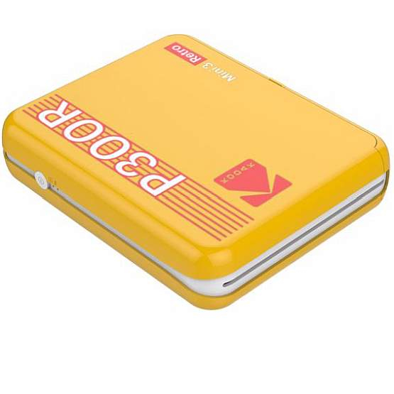 Drukarka Kodak Mini 3 PLUS 3X3 Retro żółta