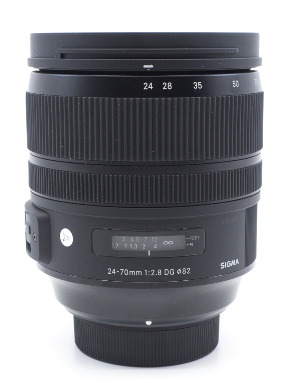 Obiektyw UŻYWANY Sigma A 24-70 mm f/2.8 DG OS HSM / Nikon s.n. 54613806