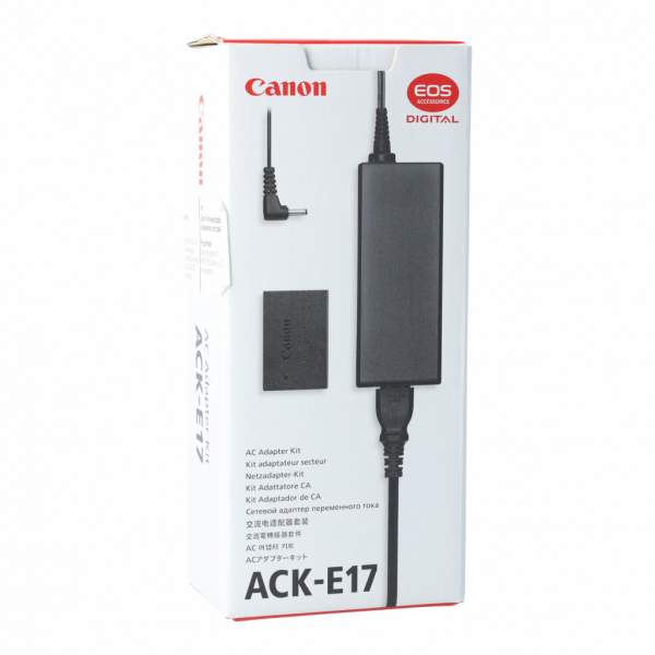 Akcesorium UŻYWANE Canon zasilacz AC Adapter Kit ACK-E17 do EOS M6 II / M5 / M6/ M3 s.n. 001