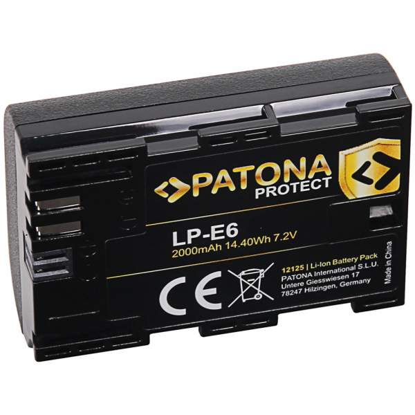 Akumulator Patona PROTECT zamiennik do Canon LP-E6 LPE6 EOS R EOS 60D 70D 5D 6D 7D Mark III