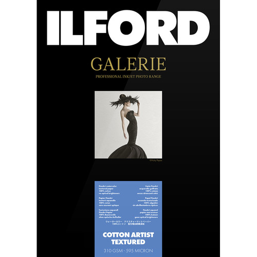 Papier Ilford Galerie Cotton Artist Textured 310g A3+ 25 arkuszy