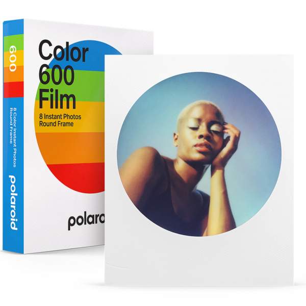 Wkłady Polaroid do aparatu serii 600 kolor Round Frame