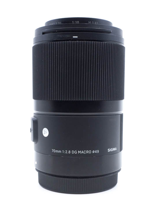 Obiektyw UŻYWANY Sigma A 70 mm f/2.8 DG Macro / Canon s.n. 53033054