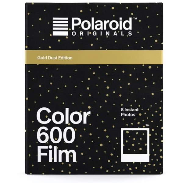 Wkłady Polaroid do aparatu serii 600 kolor Gold Dust Edition - opakowanie 8szt