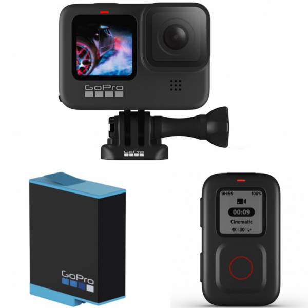 Kamera Sportowa GoPro HERO9 black hard bundle