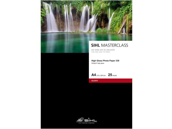 Papier SIHL MASTERCLASS High Gloss Photo Paper 330 (4841) - A3